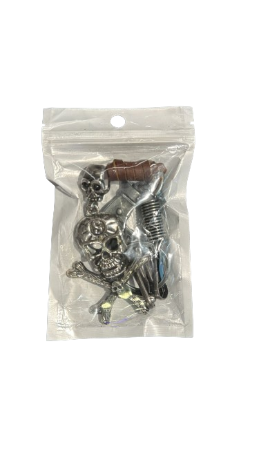 Key Chain from Alloy & PU Leather